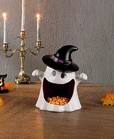 Mr. Halloween 12" Motion Activated Ceramic Ghost Candy Bowl