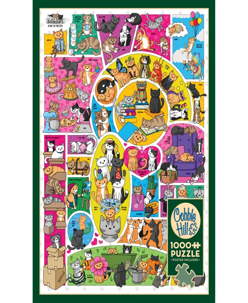 Cobble Hill- Doodlecats Puzzle