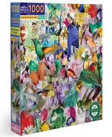 Eeboo Hummingbirds and Gems Jigsaw Puzzle