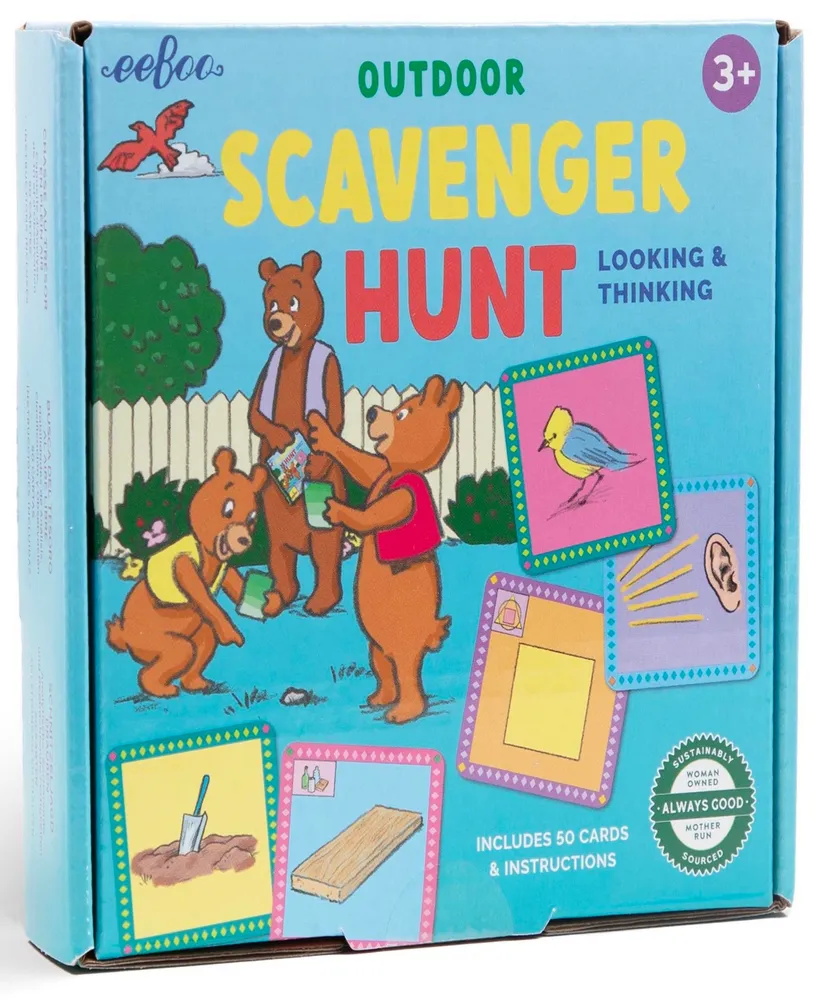 Eeboo Scavenger Hunt Outdoors Game