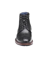 Johnston & Murphy Men's Connelly Leather Wingtip Boots