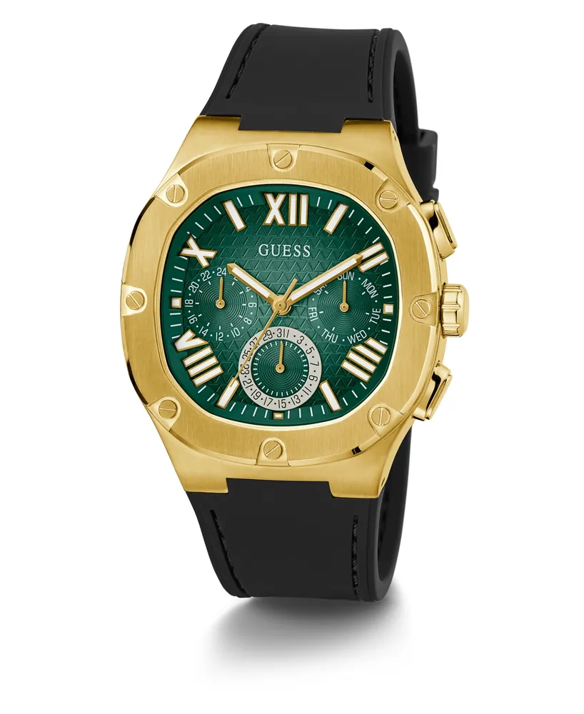 Guess Men's Multi-Function Silicone Watch 42mm