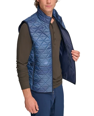 Bass Outdoor Men's Delta Diamond Quilted Packable Puffer Vest