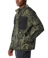 Bass Outdoor Men's Worker Standard-Fit Stretch Camouflage Shirt Jacket