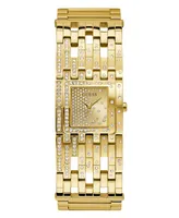 Guess Women's Analog Gold-Tone Stainless Steel Watch 22mm - Gold