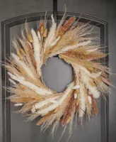 GreenishBlu Real Pampas Wreath