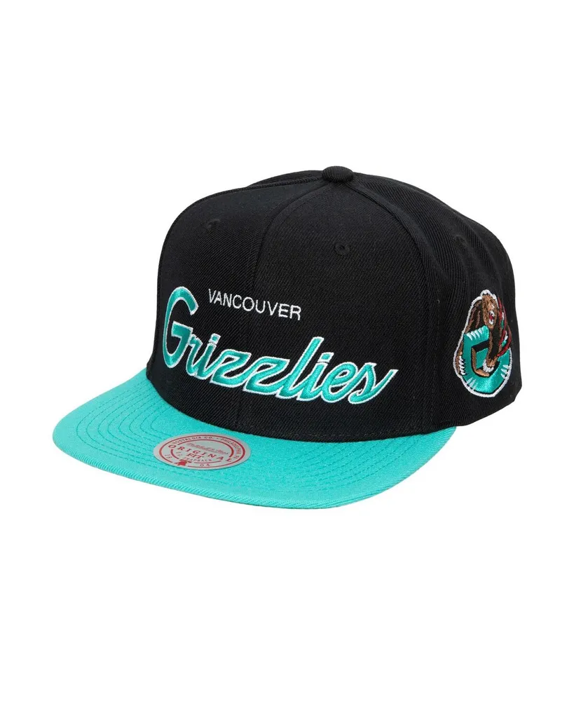 Men's Vancouver Grizzlies Mitchell & Ness Black Hardwood Classics