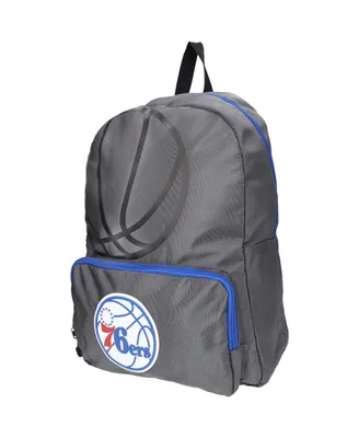 Men's and Women's Fisll Gray Philadelphia 76ers Backpack
