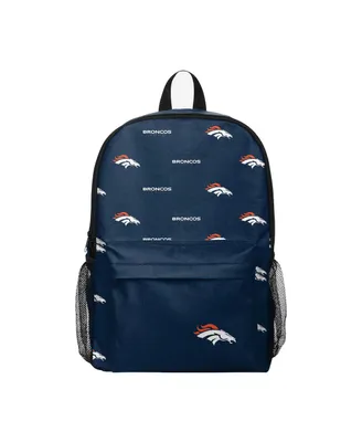 Youth Boys and Girls Foco Denver Broncos Repeat Logo Backpack
