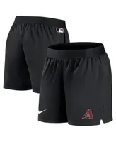 Women's Nike Black Arizona Diamondbacks Authentic Collection Team Performance Shorts