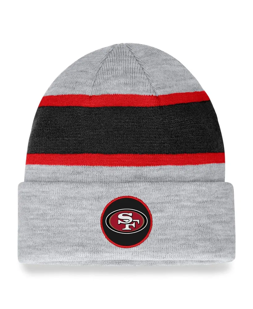 47 Men's '47 Heathered Gray/Scarlet San Francisco 49ers Motivator