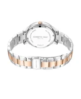 Kenneth Cole New York Women's Quartz Two-Tone Stainless Steel Watch 36mm - Two