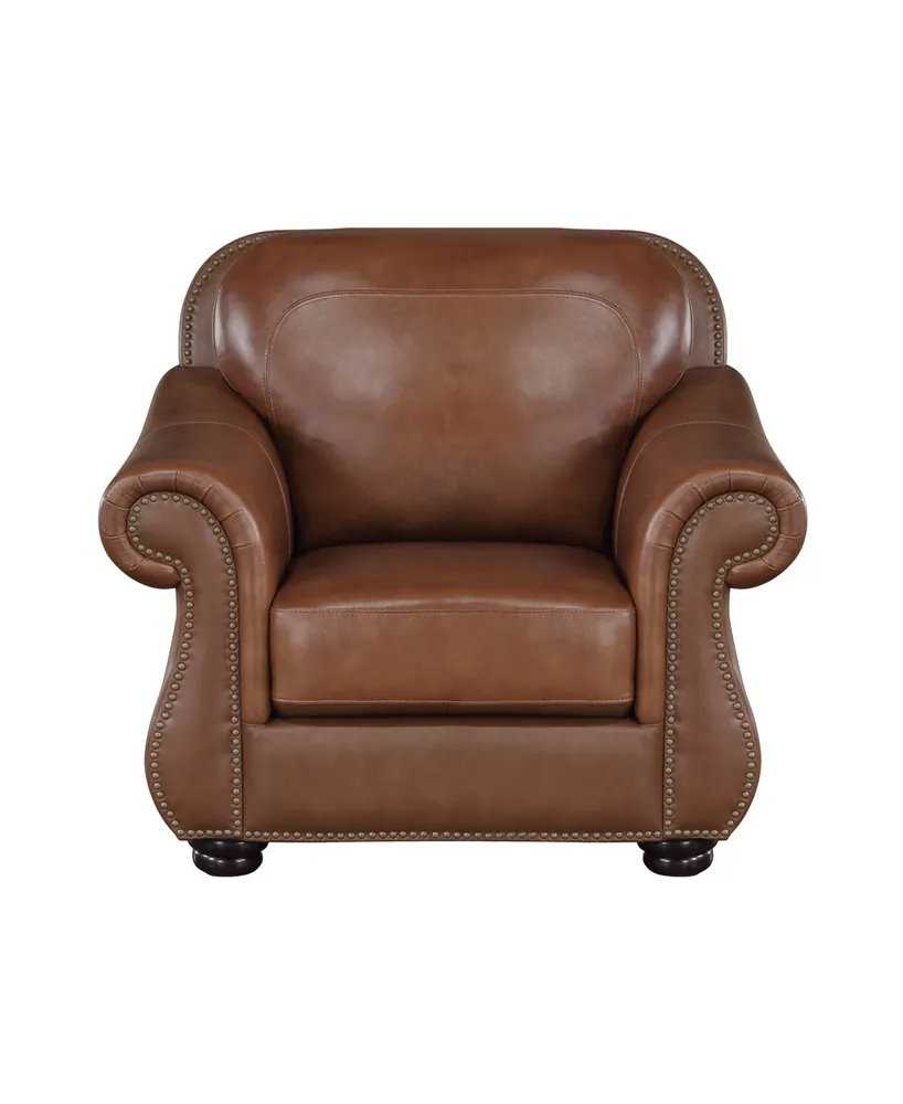 White Label Dadeville 42" Leather Match Chair