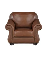 White Label Dadeville 42" Leather Match Chair