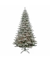 Kurt Adler 9' Pre-Lit Snow Pine Tree