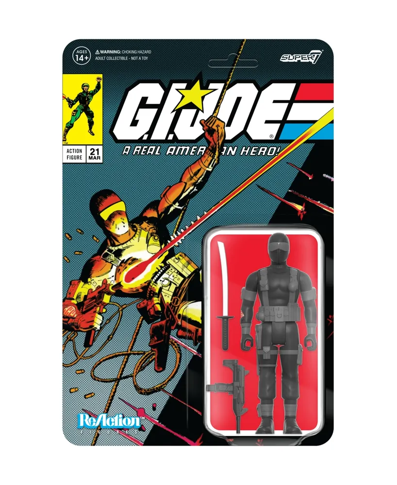 Super 7 G.i. Joe Snake Eyes Comic V.2 3.75" ReAction Figure