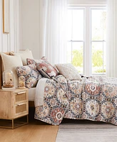 Southshore Fine Linens Kilim 7 Piece Quilt Set, Full/Queen