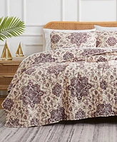 Southshore Fine Linens Persia Oversized Piece Quilt Set