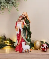 Fitz and Floyd Holiday Musical Holy Family Figurine, 9.5-in