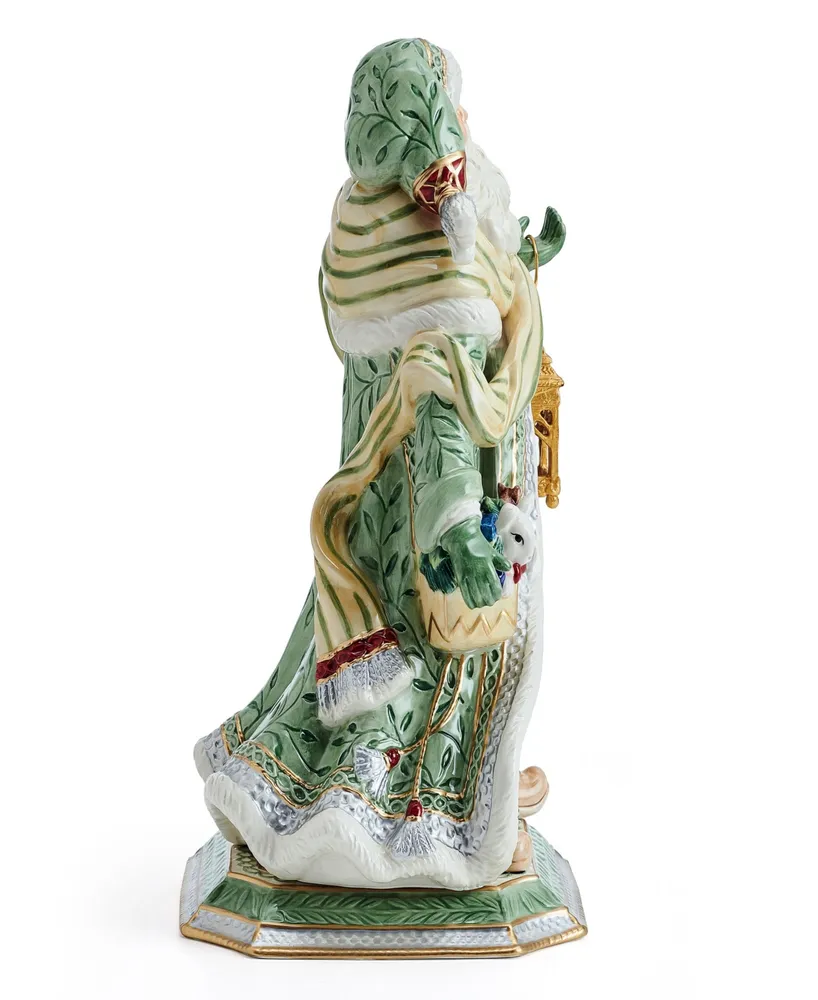 Fitz and Floyd Studio Collection 13-Inch Gregorian Santa Figurine