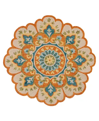 Closeout! Lr Home Radiance Rdnc- 4' x 4' Round Area Rug