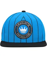 Men's Mitchell & Ness Light Blue Charlotte Fc Team Pin Snapback Hat