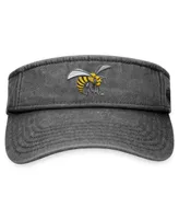 Men's Top of the World Black Alabama State Hornets Terry Adjustable Visor