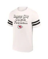 Men's Nfl x Darius Rucker Collection by Fanatics Cream Kansas City Chiefs Vintage-Like T-shirt