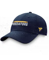 Men's Fanatics Navy Nashville Predators Authentic Pro Rink Adjustable Hat