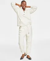 On 34th Womens Long Sleeve Sherpa Sweatshirt Pull On High Rise Sherpa Joggers Created For Macys