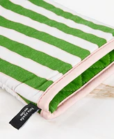 kate spade new york Botanical Stripe Oven Mitt 2-Pack Set, 7" x 13"