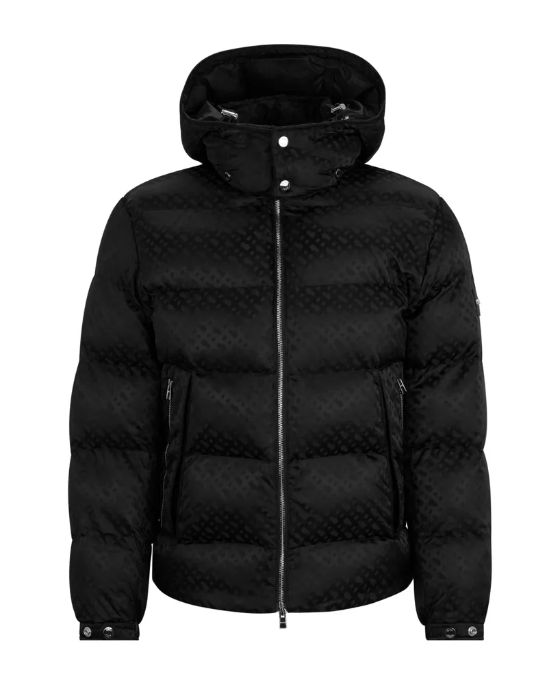 Boss by Hugo Men's Monogram Water-Repellent Padded Jacket