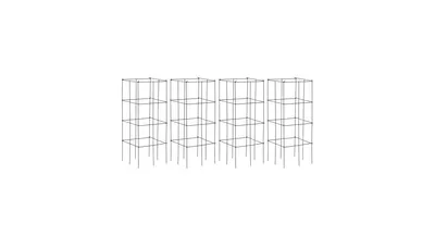 4 Pack Garden Trellis for Climbing Plants for Flower Vegetable