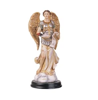 Fc Design 5"H Archangel Gabriel Statue The Messenger Angel Holy Figurine Religious Decoration Home Decor Perfect Gift for House Warming, Holidays and