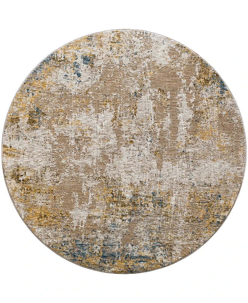 Surya Reina Ren- 6'7" x 6'7" Round Area Rug