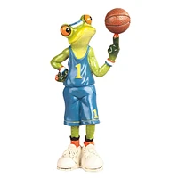 Fc Design 6.75"H Frog the Basketball Player Statue Fantasy Decoration Figurine Home Decor Perfect Gift for House Warming, Holidays and Birthdays