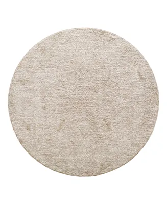 Livabliss Masterpiece High-Low Mpc-2316 6'7" x 6'7" Round Area Rug