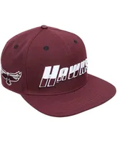 Men's Pro Standard Maroon Maryland Eastern Shore Hawks Evergreen Hawks Snapback Hat