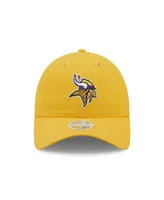 Women's New Era Gold Minnesota Vikings Core Classic 2.0 9TWENTY Adjustable Hat