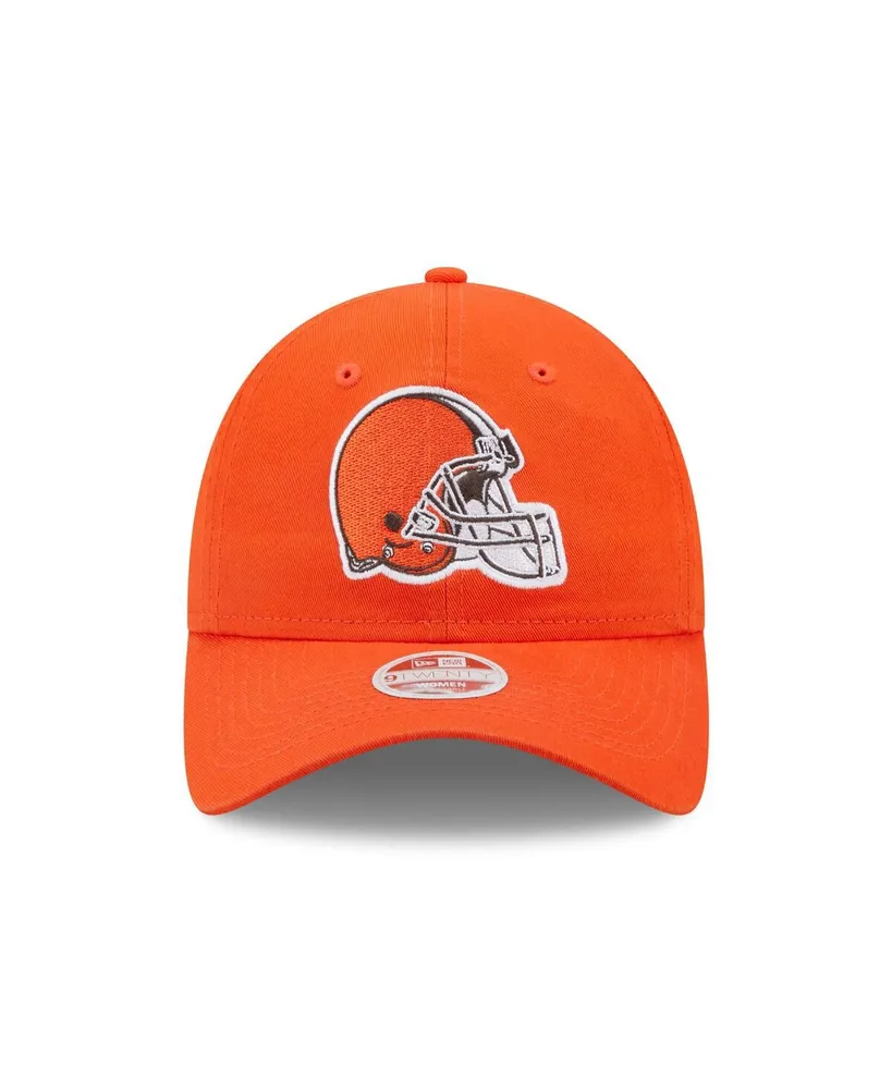 Women's New Era Orange Cleveland Browns Core Classic 2.0 9TWENTY Adjustable Hat