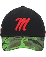Men's Nike Black, Camo Ole Miss Rebels Veterans Day 2Tone Legacy91 Adjustable Hat