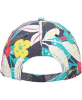 Women's '47 Brand Charcoal Cal Bears Plumeria Clean Up Adjustable Hat