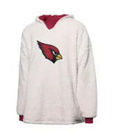 Women's Foco Arizona Cardinals Repeat Print Reversible Hoodeez