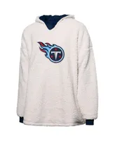 Women's Foco Tennessee Titans Repeat Print Reversible Hoodeez