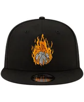 Men's New Era Black Space Jam: A New Legacy Fire Ball Goon Squad 9FIFTY Snapback Hat