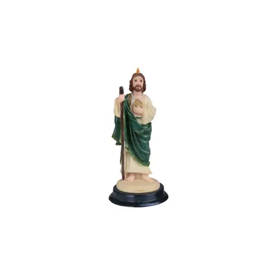 Fc Design 5"H Saint Jude Statue Holy Figurine Religious Decoration Home Decor Perfect Gift for House Warming, Holidays and Birthdays
