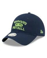 Women's New Era College Navy Seattle Seahawks Formed 9TWENTY Adjustable Hat