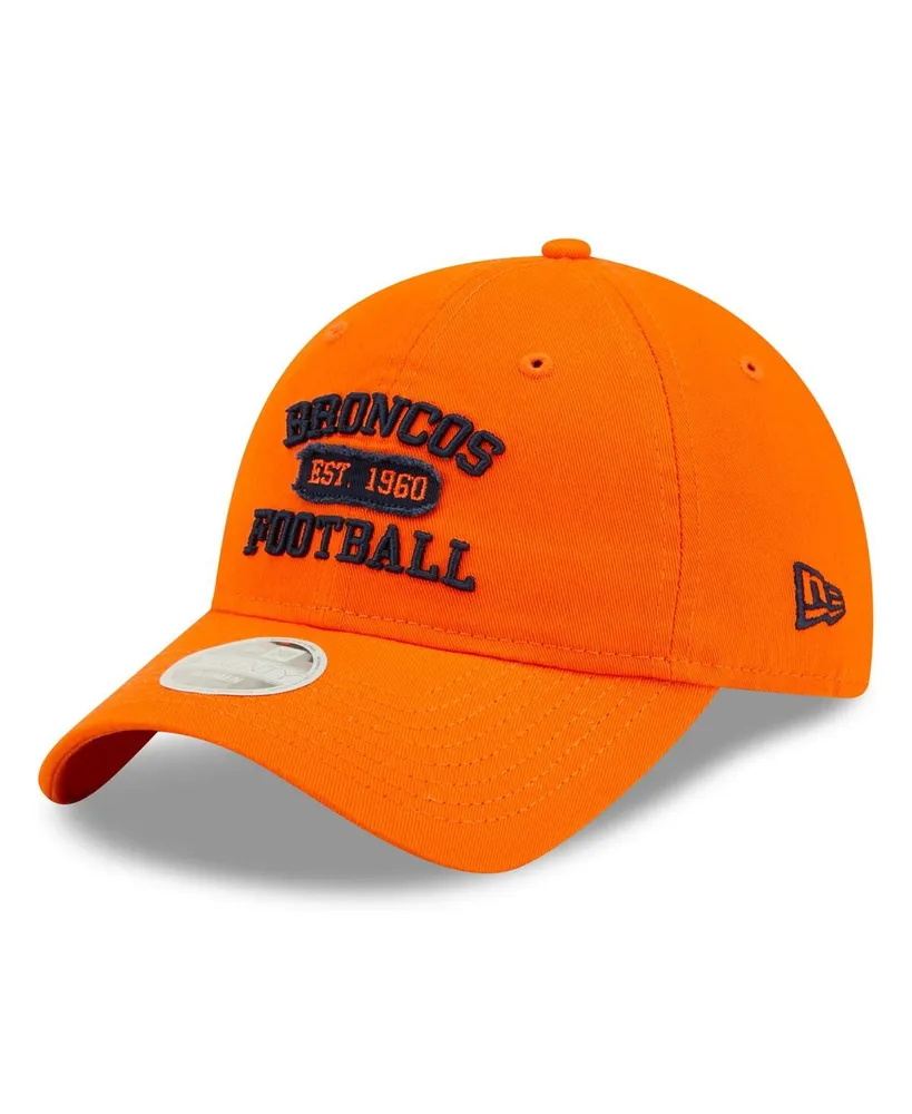 Women's New Era Orange Denver Broncos Formed 9TWENTY Adjustable Hat