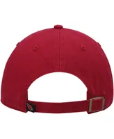 Men's '47 Brand Cardinal Arizona Cardinals Crosstown Clean Up Adjustable Hat
