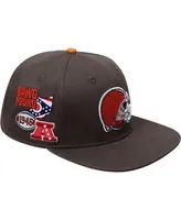 Men's Pro Standard Brown Cleveland Browns Hometown Snapback Hat